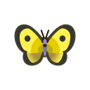 動森-斑緣點粉蝶