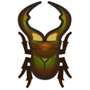 動森-細身赤鍬形蟲