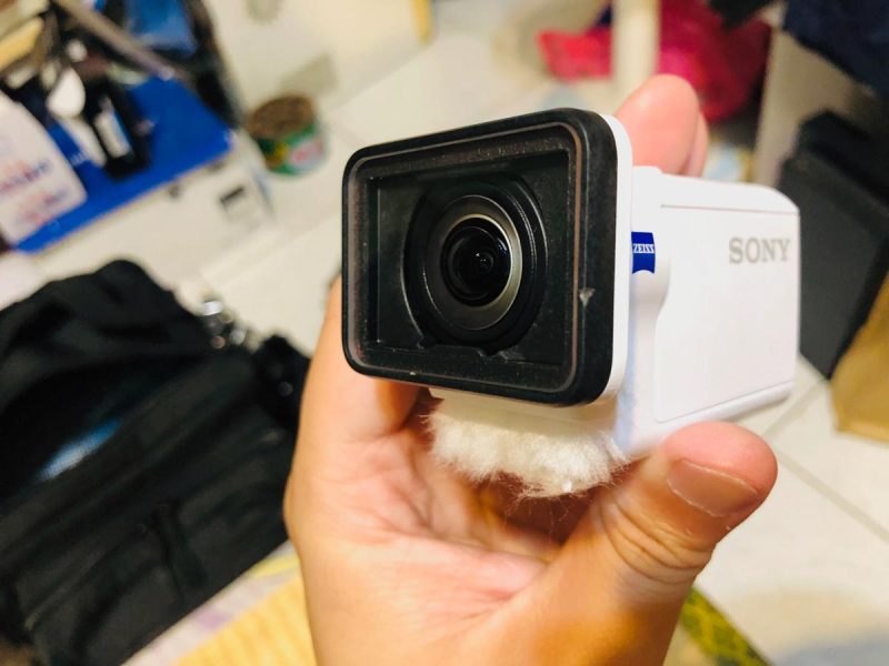 Sony HDR AS300 防風罩 DIY